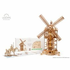 UGEARS Maquette Moulin à Vent -France Chiffres Modèles Soldes 2024 ugears 8412084 moulin a vent 3