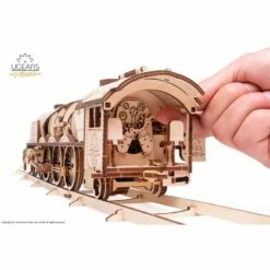 UGEARS Maquette Bois V-Express Train à Vapeur -France Chiffres Modèles Soldes 2024 ugears 8412085 v express train a vapeur 6