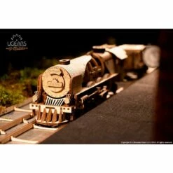 UGEARS Maquette Bois V-Express Train à Vapeur -France Chiffres Modèles Soldes 2024 ugears 8412085 v express train a vapeur 9