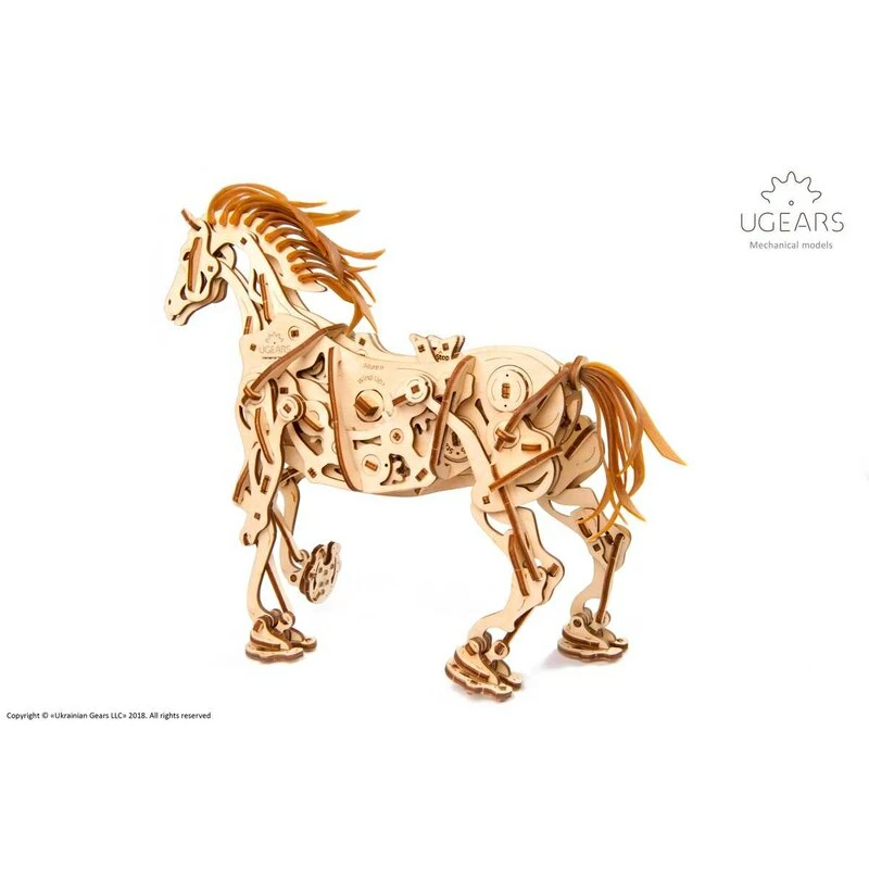 UGEARS Maquette Cheval Mécanique 6 UGEARS Maquette Cheval Mécanique – Image 4