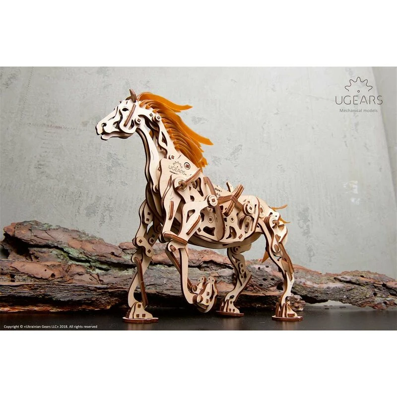 UGEARS Maquette Cheval Mécanique 10 UGEARS Maquette Cheval Mécanique – Image 8