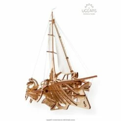 UGEARS Maquette Trimaran Merihobus -France Chiffres Modèles Soldes 2024 ugears 8412089 trimaran merihobus 3