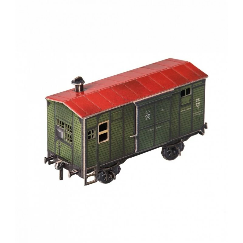 Maquette Carton Wagon à Bagages 4 Maquette Carton Wagon à Bagages – Image 2