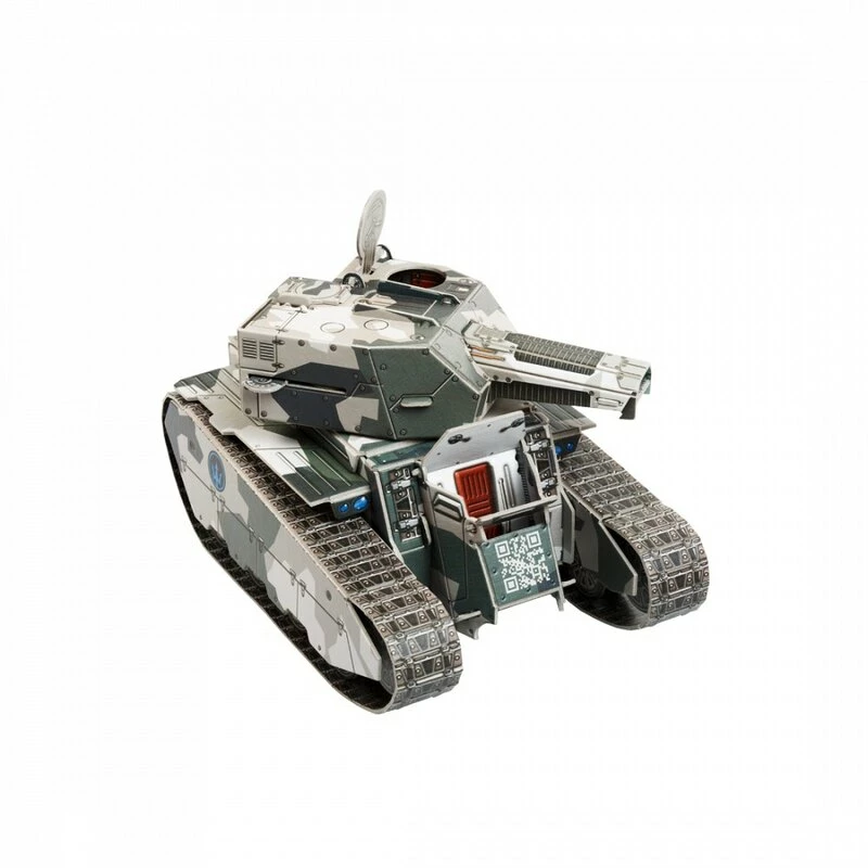 Maquette Carton Char Lourd CUIRASSIER 6 Maquette Carton Char Lourd CUIRASSIER – Image 4