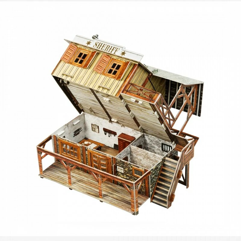 Maquette Carton Sheriff 7 Maquette Carton Sheriff – Image 5