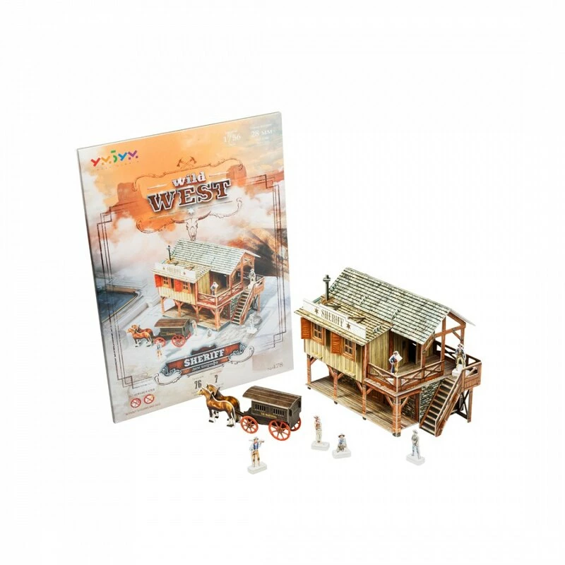 Maquette Carton Sheriff 9 Maquette Carton Sheriff – Image 7