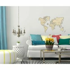 WOODEN CITY Maquette Carte Du Monde L -France Chiffres Modèles Soldes 2024 wooden city wm502 carte du monde l 14