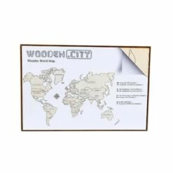 WOODEN CITY Maquette Carte Du Monde L -France Chiffres Modèles Soldes 2024 wooden city wm502 carte du monde l 2
