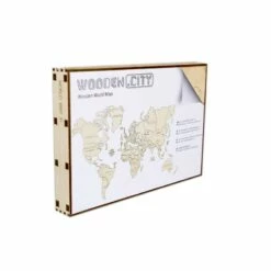 WOODEN CITY Maquette Carte Du Monde XL -France Chiffres Modèles Soldes 2024 wooden city wm503 carte du monde xl 6