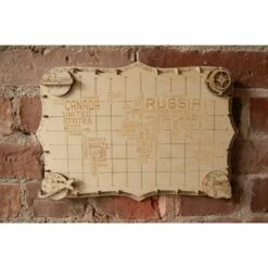 WOODEN CITY Maquette Carte Du Monde Expédition Série De Mots -France Chiffres Modèles Soldes 2024 wooden city wm508 carte du monde expedition serie de mots 5