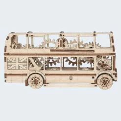 WOODEN CITY Maquette Bus De Londres -France Chiffres Modèles Soldes 2024 wooden city wr303 bus de londres 4