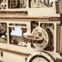 WOODEN CITY Maquette Bus De Londres -France Chiffres Modèles Soldes 2024 wooden city wr303 bus de londres 5