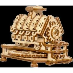 WOODEN CITY Maquette Moteur V8