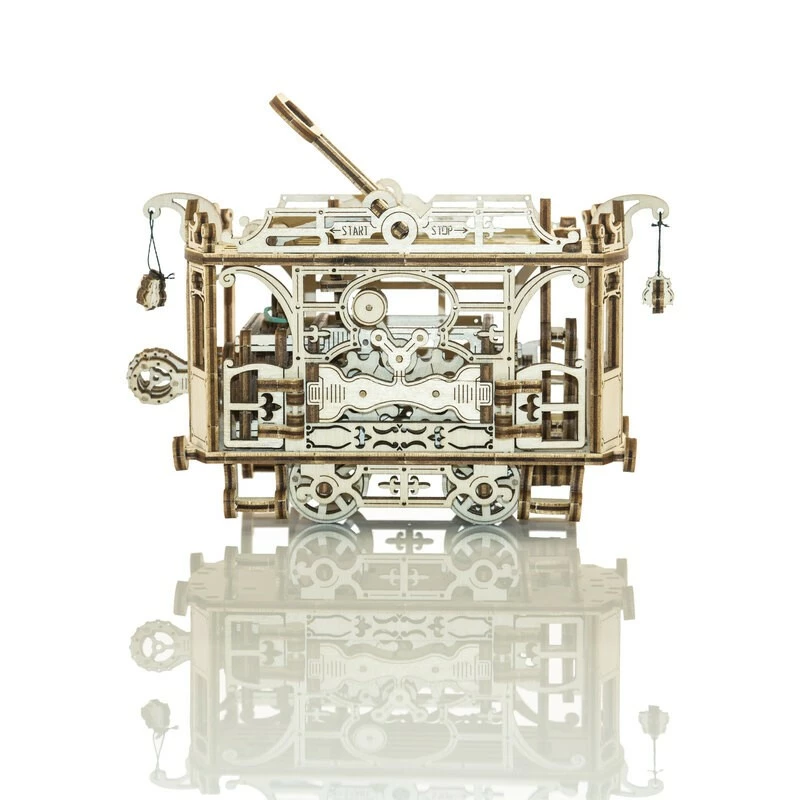 WOODEN CITY Maquette Tramway De Ville Avec Rails 7 WOODEN CITY Maquette Tramway De Ville Avec Rails – Image 5