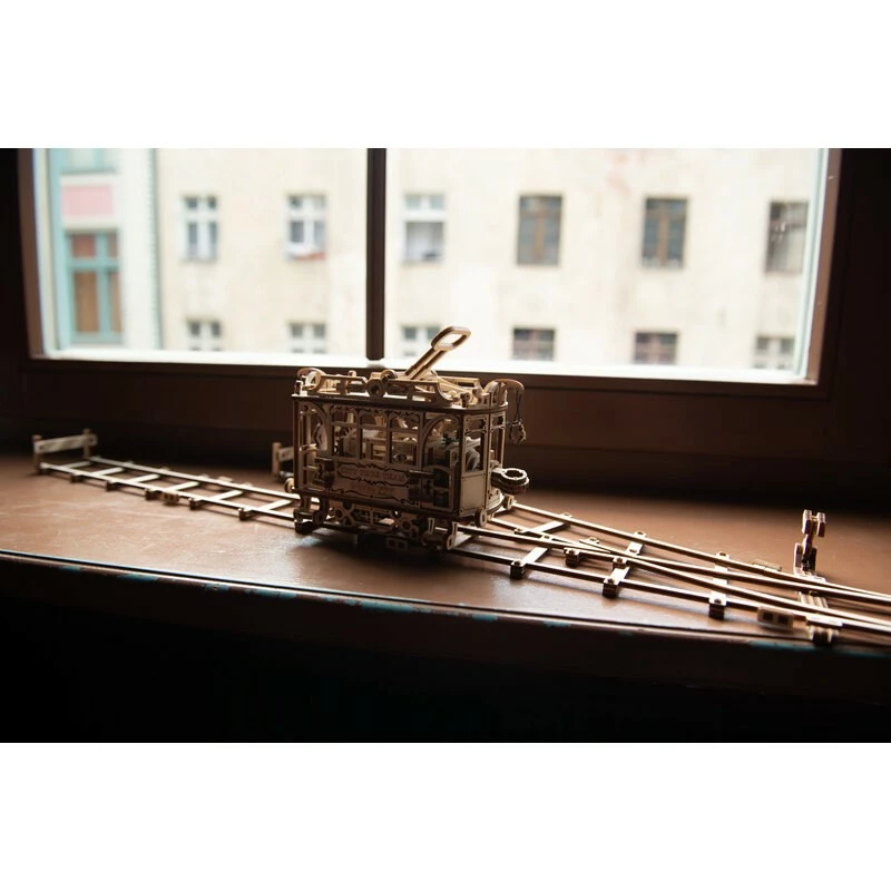 WOODEN CITY Maquette Tramway De Ville Avec Rails 11 WOODEN CITY Maquette Tramway De Ville Avec Rails – Image 9
