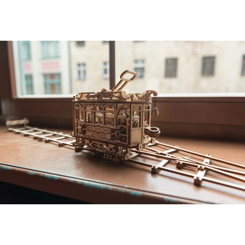 WOODEN CITY Maquette Tramway De Ville Avec Rails 12 WOODEN CITY Maquette Tramway De Ville Avec Rails – Image 10