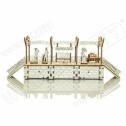 WOODEN CITY Maquette Gare