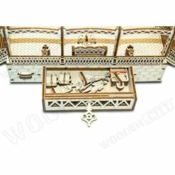 WOODEN CITY Maquette Gare -France Chiffres Modèles Soldes 2024 wooden city wr325 gare 5